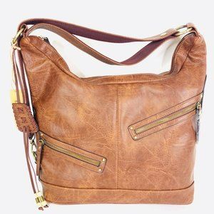 Love One Love All Faux Perfect Satchel Handbag